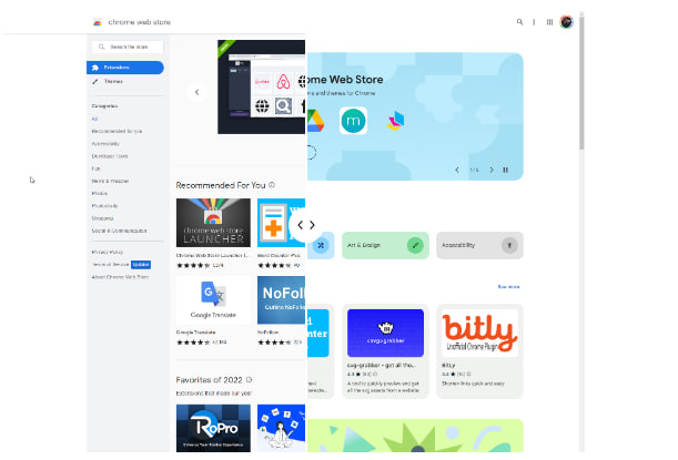 Google redesigned Chrome Web Store