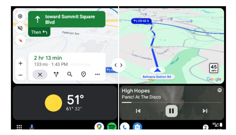 google-maps-shows-revamped-color-palette-on-android-auto-as-well-sfc